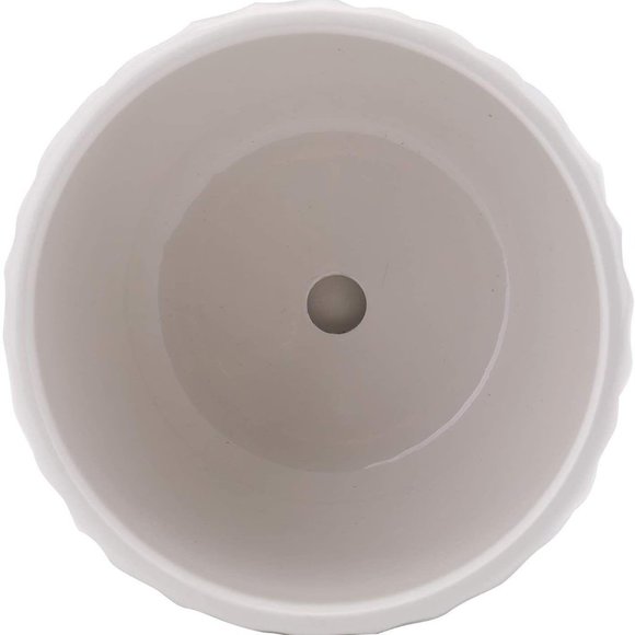 New Set of 3  Modern Ceramic Planters - Picture 3 of 7